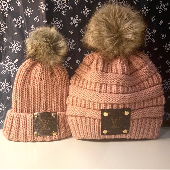 louis vuitton baby beanie